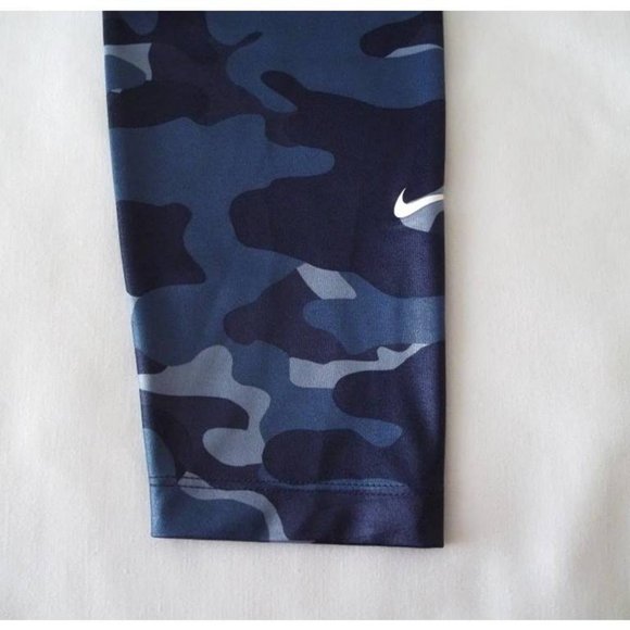 Women’s Nike One® Mid Rise Thunder Blue Camouflage Leggings Size XLarge - Picture 12 of 16